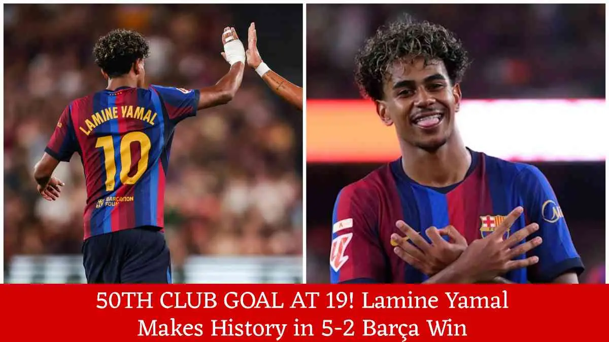 Barcelona 5-2 Rayo Vallecano: Yamal Scores 50th Goal as Barca Go Top - Sports