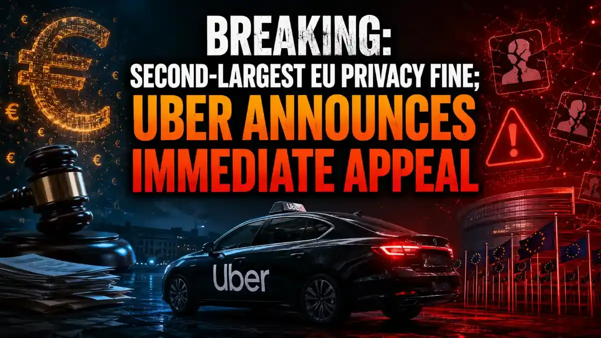 Uber Fined €825M by Dutch Watchdog Over Driver Suspensions - Business