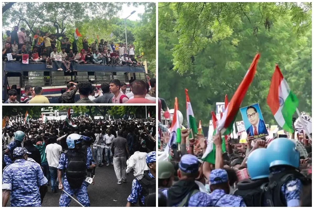 ‘चलो संसद’ मार्च के बाद सरकार और CJP के बीच बातचीत शुरू, संसद में भी गूंजा छात्रों का मुद्दा